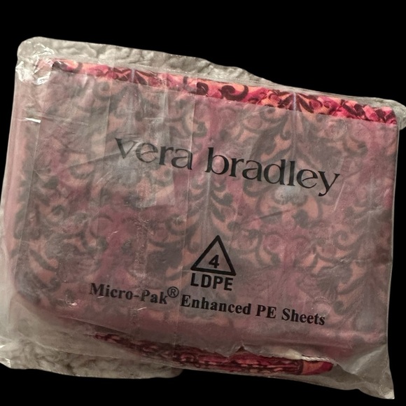 Vera Bradley Wicked Zip Card Pouch in Bewitching Pink | NWT - Picture 13 of 13